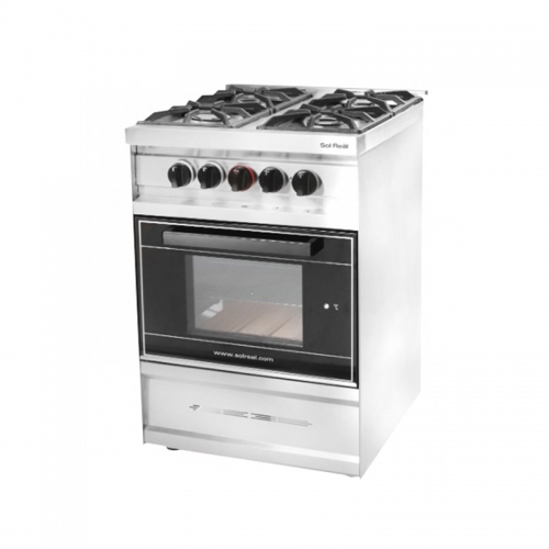 Cocina Sol Real 575-gnvv 4h Reja Fundición Pta&period; Vidrio